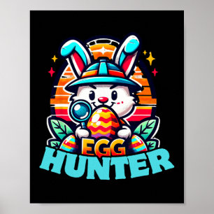 Poster Caça ao Ovo Gráfico Esquadrão Caça ao Ovo de Pásco