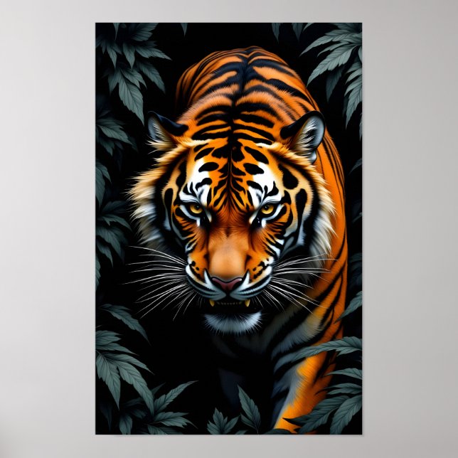 Poster Caça ao Tigre (Frente)