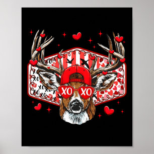 Poster Caça ao Veado Xoxo Namorado Buck Meninos Boné Home