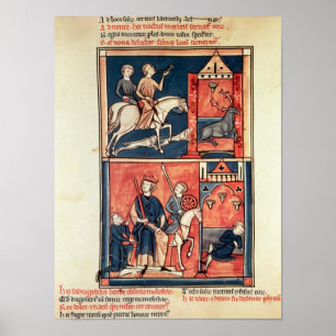 Poster Caça de mordaça e rei