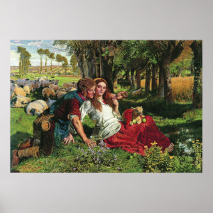 Poster Caça de William Holman o pastor do Hireling