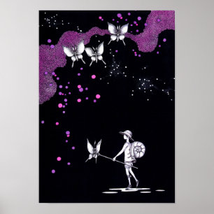 Poster Caça numa Noite de Verão.