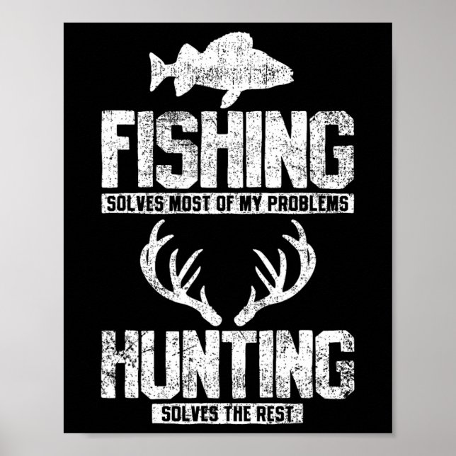 Poster Caça Pesca  (Frente)