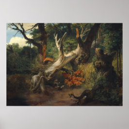 Poster Caça, Pontine Marshes - Horace Vernet Fine Art