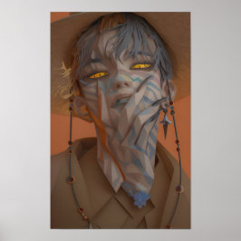 Poster Caçador de Demônios - Juni