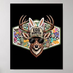 Poster Caçador de Ovos de Páscoa Camuflagem Páscoa Divert
