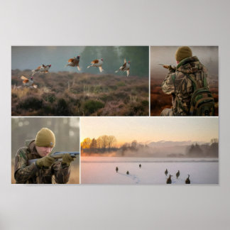 Poster Caçador de recompensas da época de início de caça