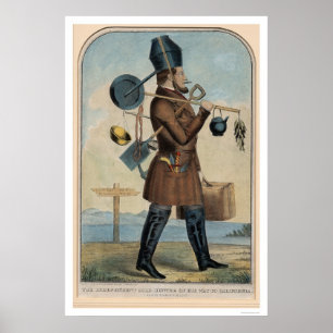 Poster Caçador Dourado independente em sua maneira a