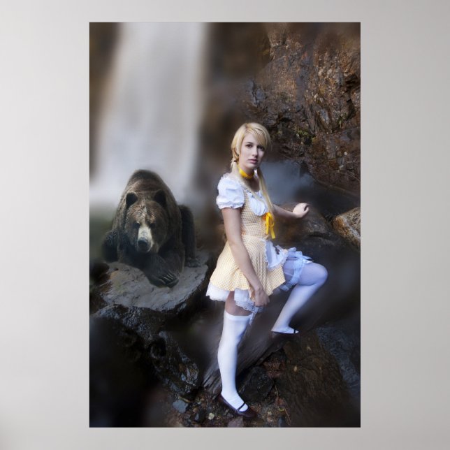 Pôster Cachinhos dourados (Frente)