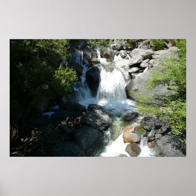 Pôster Cachoeira Cascade em Yosemite National Park (Frente)