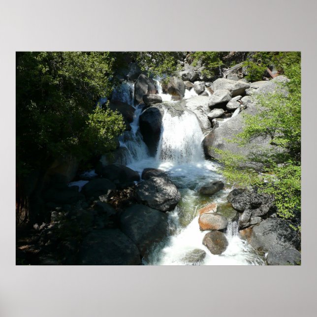Pôster Cachoeira Cascade em Yosemite National Park (Frente)