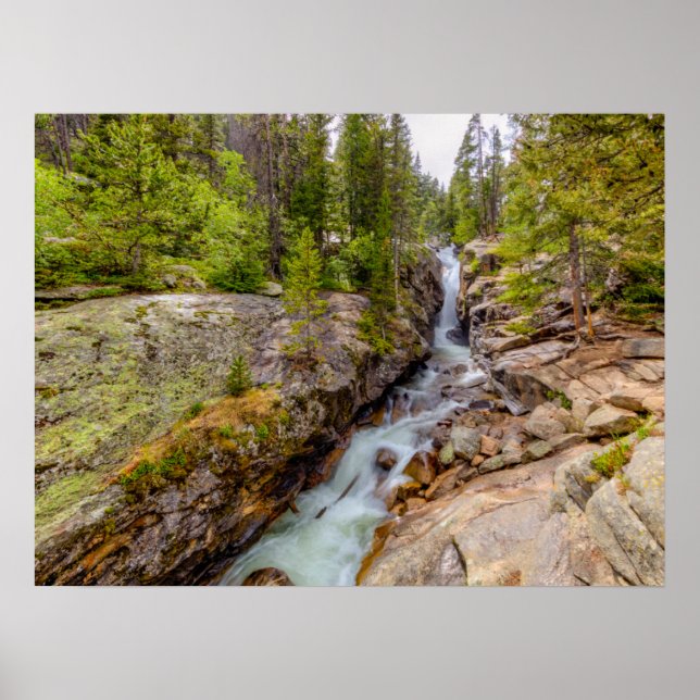 Poster Cachoeira & Cascata de Rio (Frente)