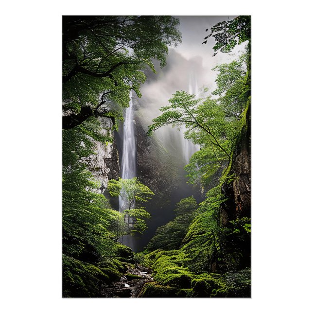 Pôster Cachoeira da Alma Selvagem (Frente)