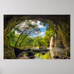 Poster Cachoeira de Haew Suwat
