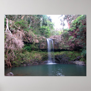 Pôster Cachoeira de Maui