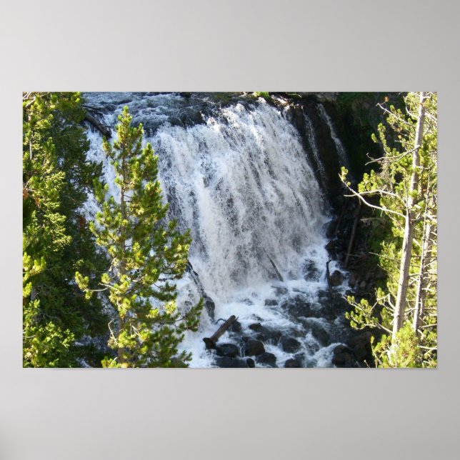 Pôster Cachoeira de Yellowstone (Frente)