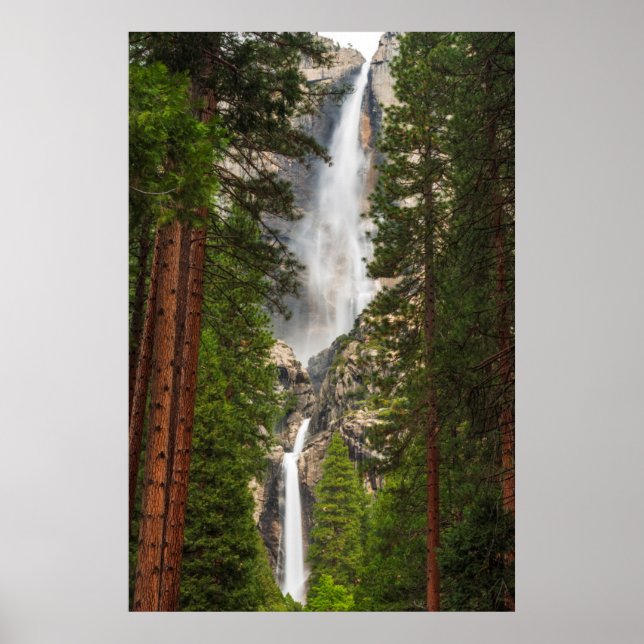 Pôster Cachoeira de Yosemite, Califórnia (Frente)