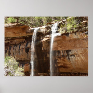 Poster Cachoeira do Emerald Pool IV do Parque Nacional de