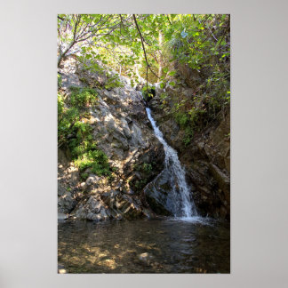 Poster Cachoeira Holy Jim - Condado de Orange, Califórnia