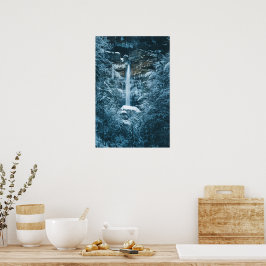 Poster Cachoeira mágica Peričnik em Mojstrana, Eslovênia