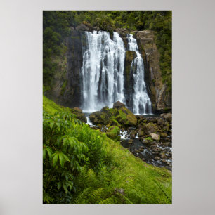 Pôster Cachoeira Marokopa, Nova Zelândia