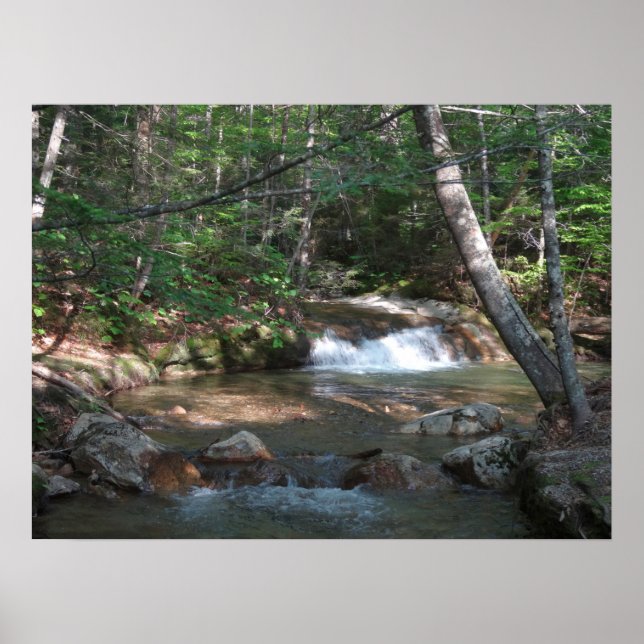 Poster Cachoeira no rio Pemigewasset II (Frente)