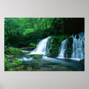Poster Cachoeira tranquilo