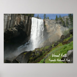 Pôster Cachoeira Vernal I no Parque Nacional de Yosemite