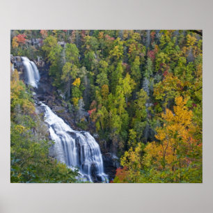 Pôster Cachoeira Whitewater no Nantahala Nacional