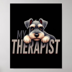 Poster Cachorrinho Schnau Divertido Meu Cachorro Schnauze