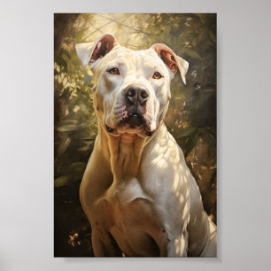 Poster Cachorro argentino / Dogo Argentino