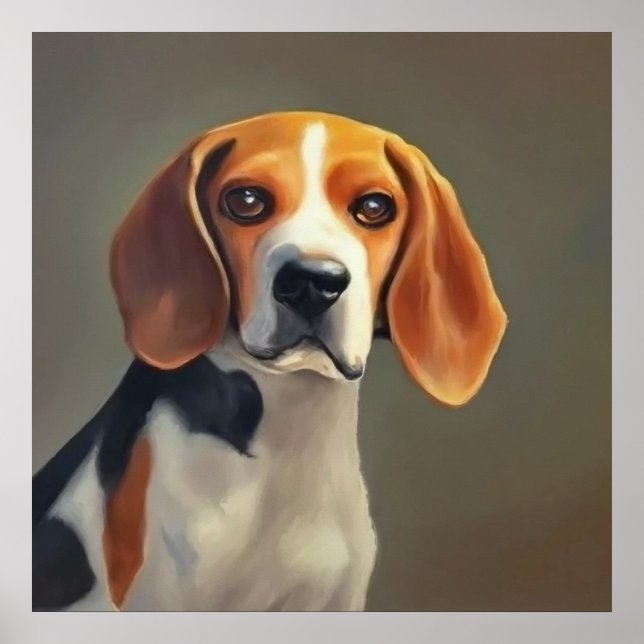 Poster Cachorro Beagle-Harrier (Frente)