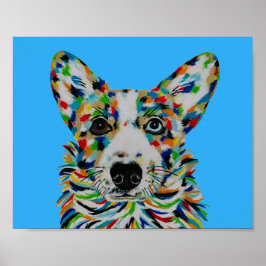 Poster Cachorro Corgi