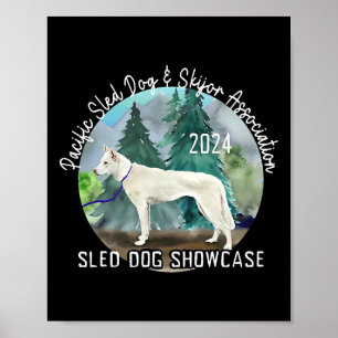 Poster Cachorro De Leve Do Pacífico E Associação De Skyor