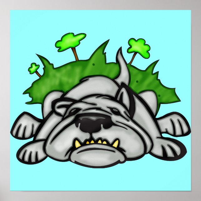 Pôster Cachorro Dormindo (Frente)