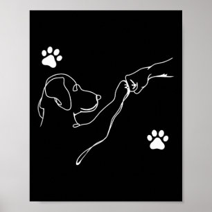 Poster Cachorro E Pessoas Pescam Cachorro Amizade