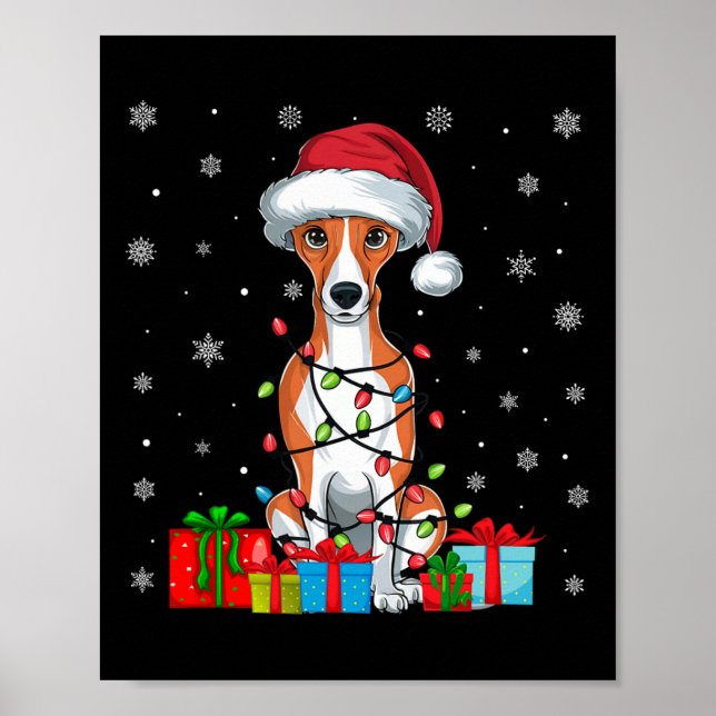 Poster Cachorro Feio Xmas Luz Noel Hippet Cachorro (Frente)