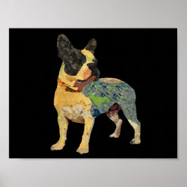 Pôster Cachorro Francês Pintado