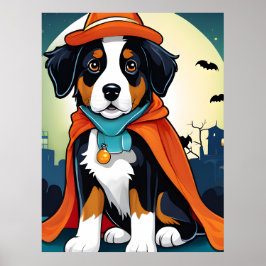 Poster Cachorro Montanhês Bernese Adorável