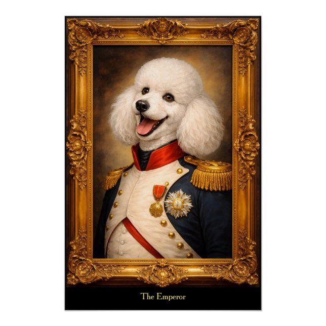 Pôster Cachorro o Imperador (Frente)