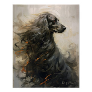 Pôster Cachorro Paniel no vento 002 - Yacobsen Dero