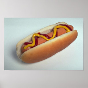 Pôster Cachorro quente delicioso