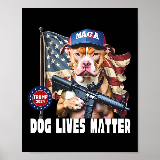 Poster Cachorro Vive Problema Engraçado 2024 Cachorro Voa (Frente)
