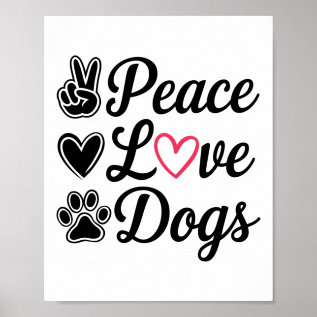 Poster Cachorros Cachorros Bons Design Pet Parent G (Frente)