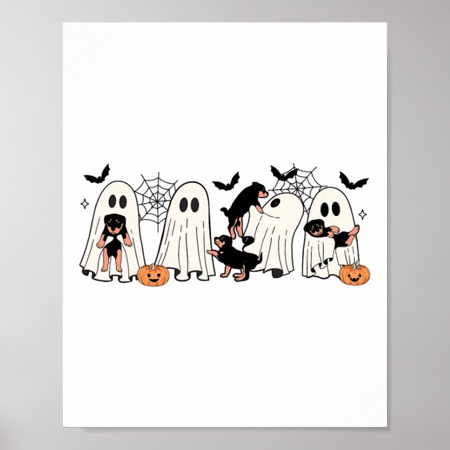 Poster Cachorros Fantasmas Cachorros Gachos Macacos Macac (Frente)