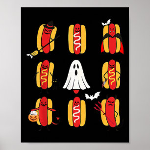 Poster Cachorros Quentes Engraçados Engraçados Fantasmas