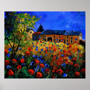 Poster Cachorros vermelhos em Houroy