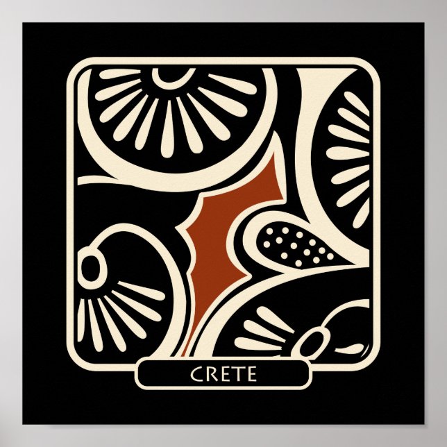 Poster caco de cerâmica (Frente)