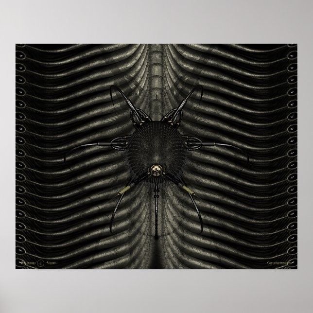 Poster Cacodaemoniacal (Frente)