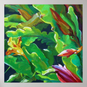 Pôster Cacto de orquídea 4